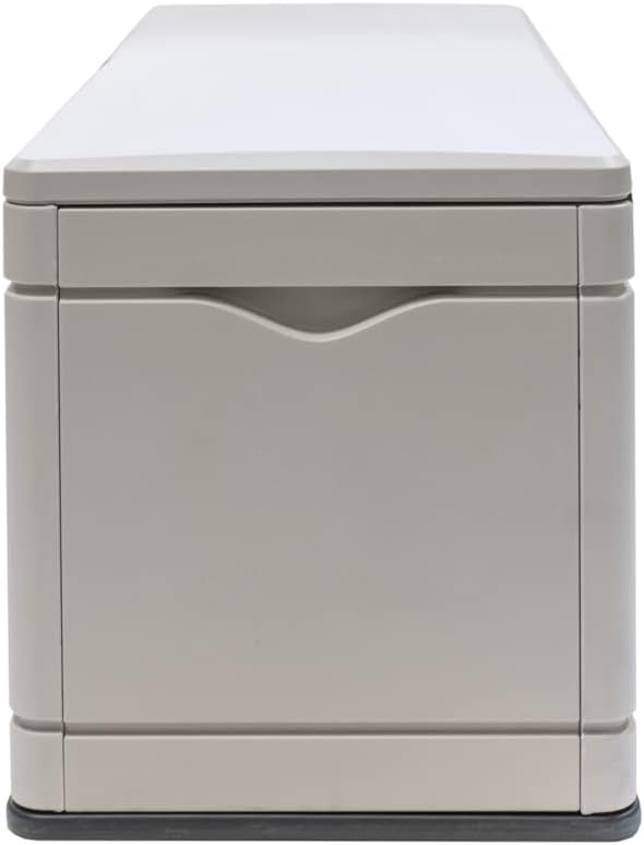 60012 Extra Large Deck Box, 130 Gallon, Desert Sand/Brown