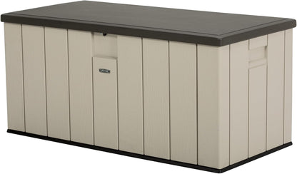 60012 Extra Large Deck Box, 130 Gallon, Desert Sand/Brown