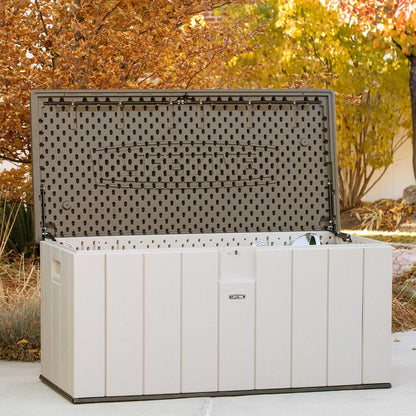 60012 Extra Large Deck Box, 130 Gallon, Desert Sand/Brown
