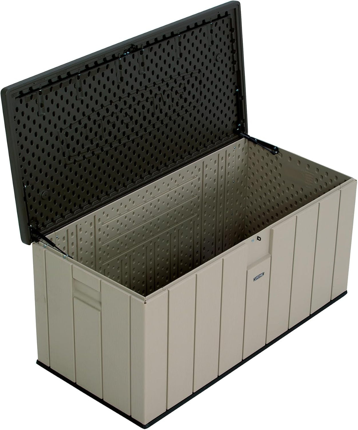 60012 Extra Large Deck Box, 130 Gallon, Desert Sand/Brown