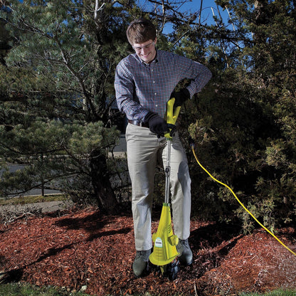Corded Electric Garden Tiller & Cultivator with Steel Tines, TJ603E