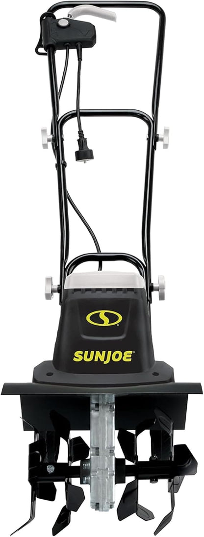 Corded Electric Garden Tiller & Cultivator with Steel Tines, TJ603E