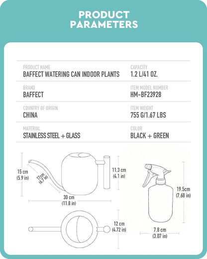 Indoor House Plants Watering Set for Bonsai, Orchid