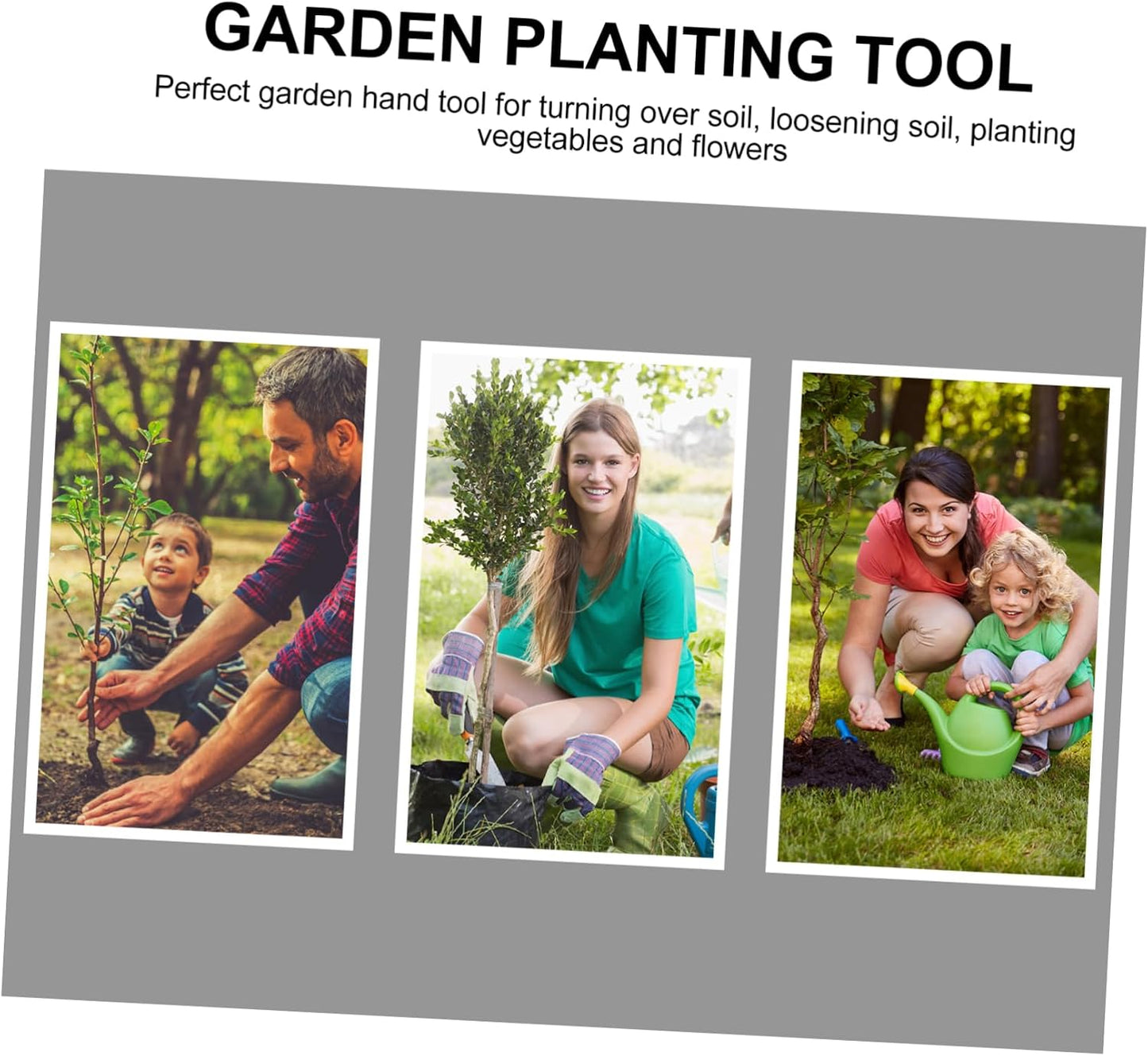 Transplant Trowel Stainless Steel Handheld Shovel for Gardening Soil Loosening and Planting Tool for Indoor and Outdoor Use for Digging Tasks