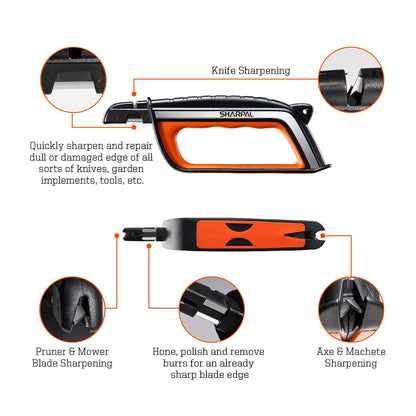 103N All-in-1 Knife Garden Tool Lawn Mower Blade Sharpener