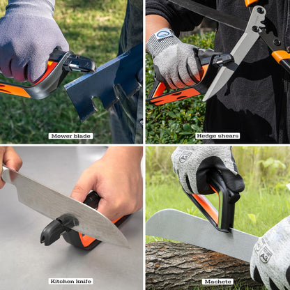 103N All-in-1 Knife Garden Tool Lawn Mower Blade Sharpener