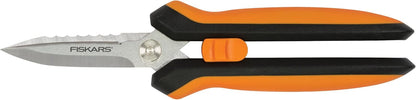 8" SoftGrip Pruning Shears, Multipurpose Garden Snips with Sheath