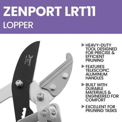 LRT11 Telescopic Ratchet Anvil Lopper, 23.5-Inch to 35.8-Inch
