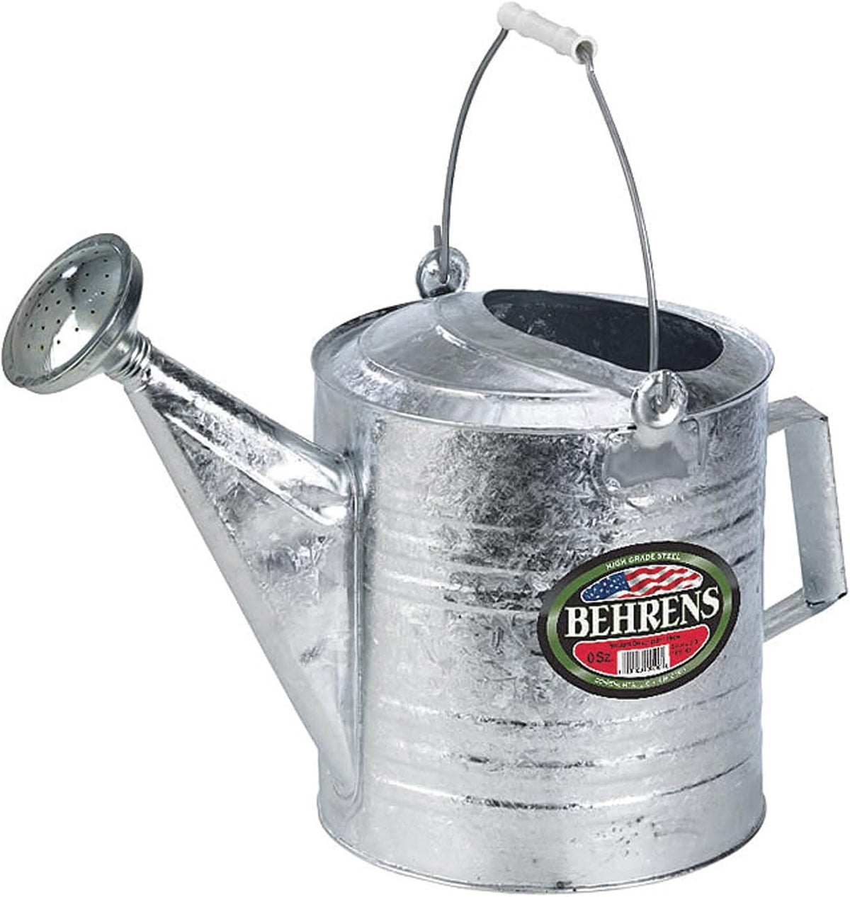 High Grade Steel 210 2.5 Gallon Hot Dipped Galvanized Steel Watering Can