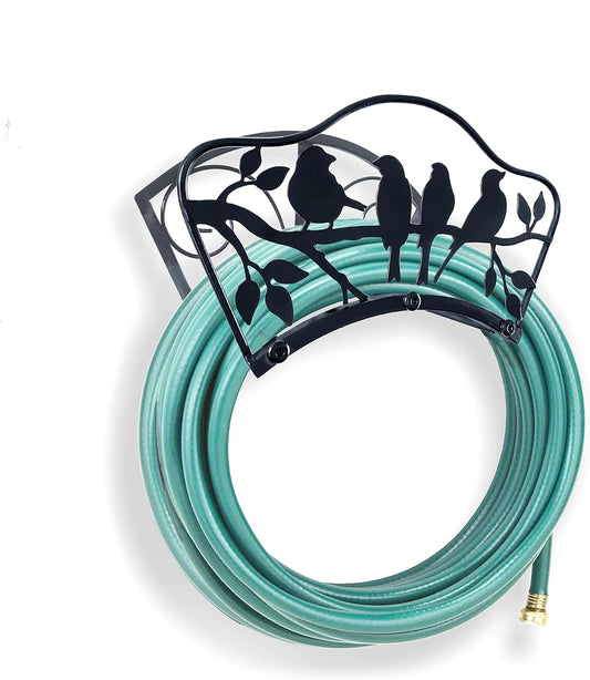 Garden Hose Holder Water Hose Holder Garden Hose Reel Heavy Duty Metal Hose Stand Sturdy Freestanding Hose Storage Garden Hose Hanger Hose for Outside Yard Lawn