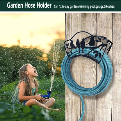 Garden Hose Holder Water Hose Holder Garden Hose Reel Heavy Duty Metal Hose Stand Sturdy Freestanding Hose Storage Garden Hose Hanger Hose for Outside Yard Lawn