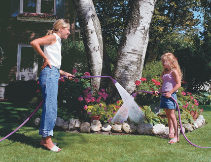Sunrise Soft Rain Watering Spray Wand – 16” Long, Green – Gentle Full-Flow Spray with Shut-Off Valve & 8” Foam Grip – Lightweight & Durable for Gardens, Hanging Baskets & Planters