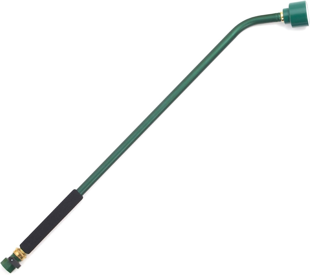 Sunrise Soft Rain Watering Spray Wand – 16” Long, Green – Gentle Full-Flow Spray with Shut-Off Valve & 8” Foam Grip – Lightweight & Durable for Gardens, Hanging Baskets & Planters