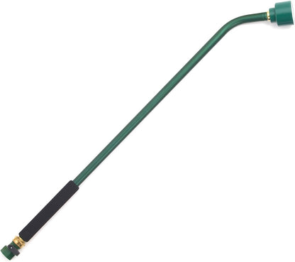 Sunrise Soft Rain Watering Spray Wand – 16” Long, Green – Gentle Full-Flow Spray with Shut-Off Valve & 8” Foam Grip – Lightweight & Durable for Gardens, Hanging Baskets & Planters
