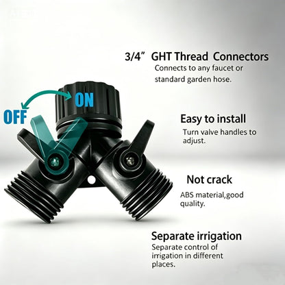 1/2" Soaker Hose Fittings Kit, 21 Pcs Garden Irrigation Connectors with Repair Connectors (Male & Female),Tees,Elbows,couplings,End Caps,Two-Way Valve Connectors, Drip System Parts for Garden Lawn