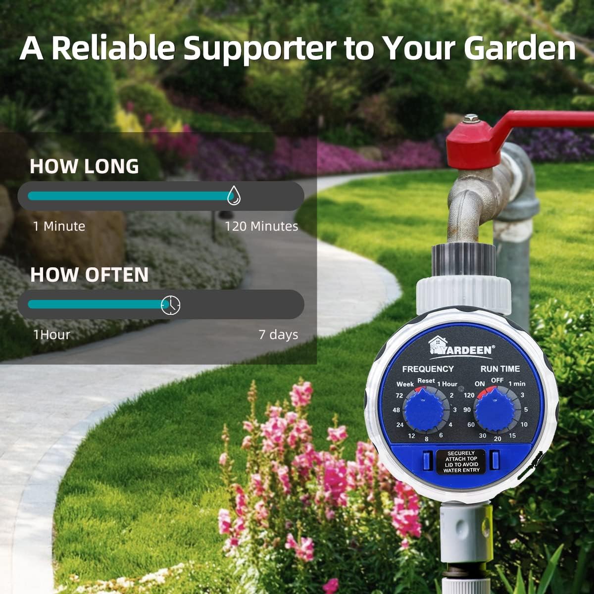 Water Timer Electronic Hose Sprinkler Garden Irrigation Controller