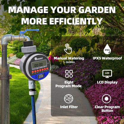 Water Timer Electronic Hose Sprinkler Garden Irrigation Controller