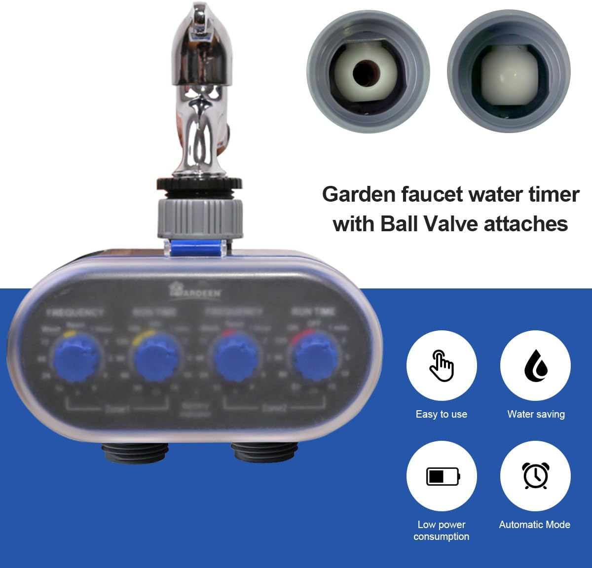 Water Timer Electronic Hose Sprinkler Garden Irrigation Controller