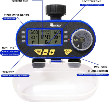 Water Timer Electronic Hose Sprinkler Garden Irrigation Controller