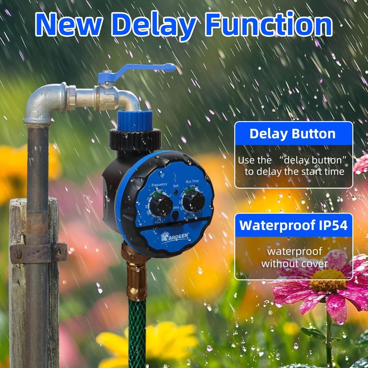 Water Timer Electronic Hose Sprinkler Garden Irrigation Controller