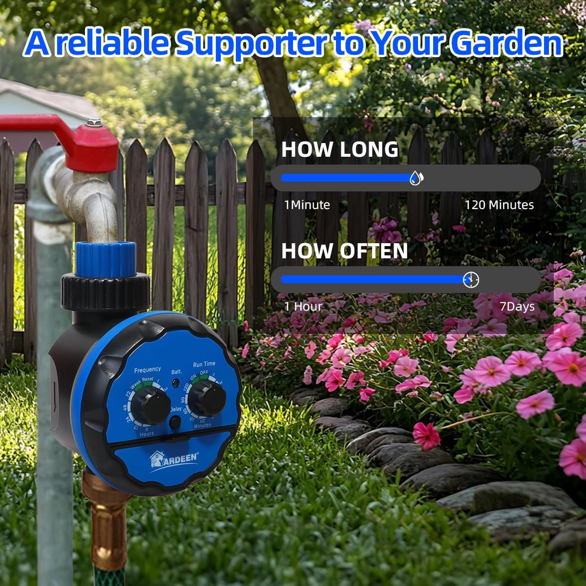 Water Timer Electronic Hose Sprinkler Garden Irrigation Controller