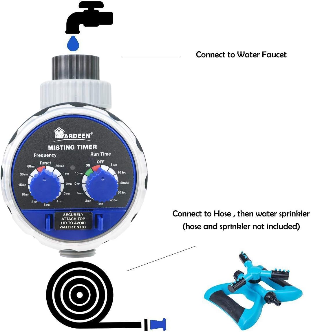 Water Timer Electronic Hose Sprinkler Garden Irrigation Controller