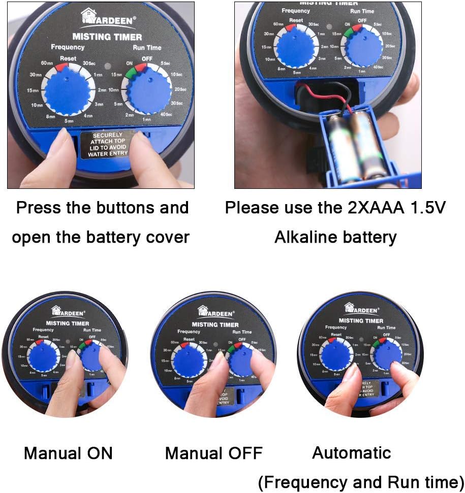 Water Timer Electronic Hose Sprinkler Garden Irrigation Controller