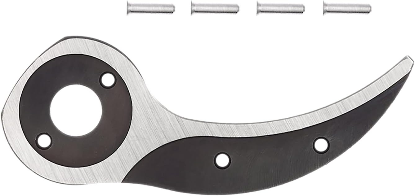 2/4 Anvil Blade with Rivets, Silver, 35x15x5 cm - 40943