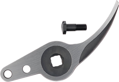 2/4 Anvil Blade with Rivets, Silver, 35x15x5 cm - 40943