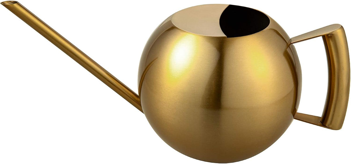 Watering Can for Indoor Plants 45oz/1.3L Stainless Steel Small Indoor Watering Can House Plants