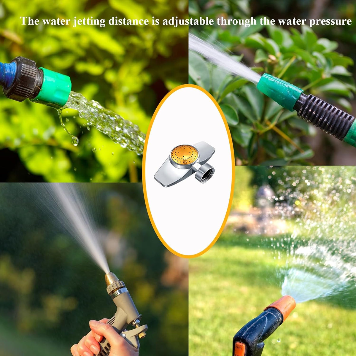 360 Degree Metal Spot Sprinkler,Small Sprinkler Garden for Small Areas