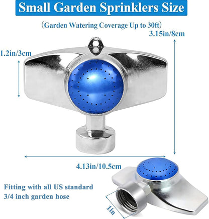 360 Degree Metal Spot Sprinkler,Small Sprinkler Garden for Small Areas