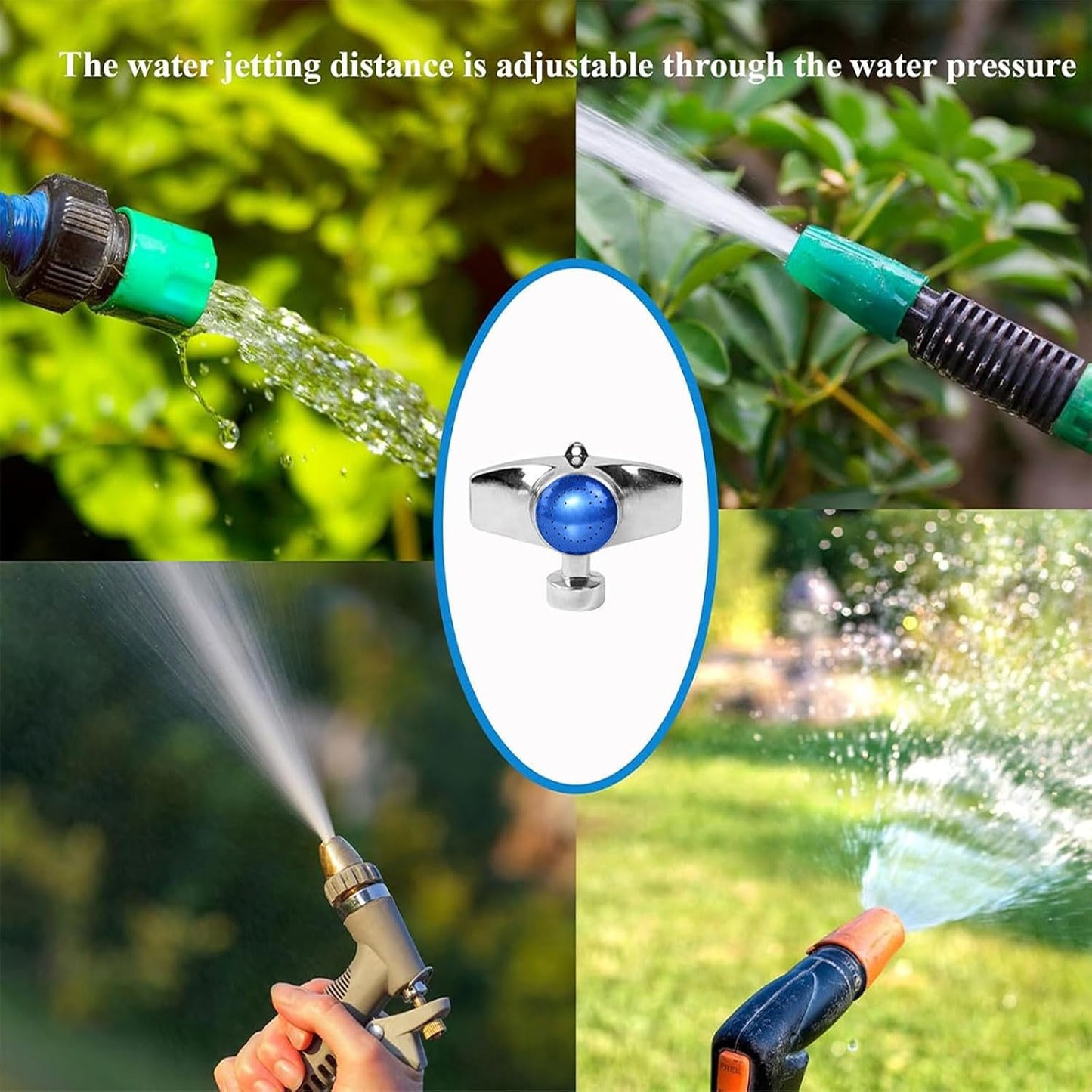 360 Degree Metal Spot Sprinkler,Small Sprinkler Garden for Small Areas