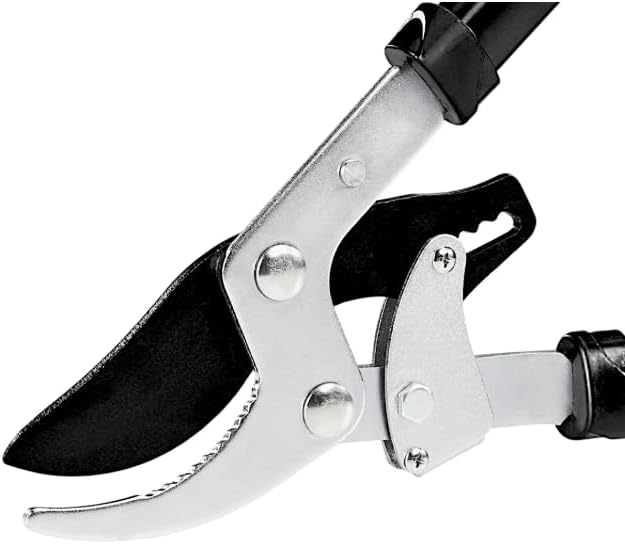 Long Reach 24 to 33 in. Ratcheting Bypass Lopper, 1.75" Cut, Steel Blade