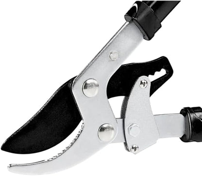Long Reach 24 to 33 in. Ratcheting Bypass Lopper, 1.75" Cut, Steel Blade