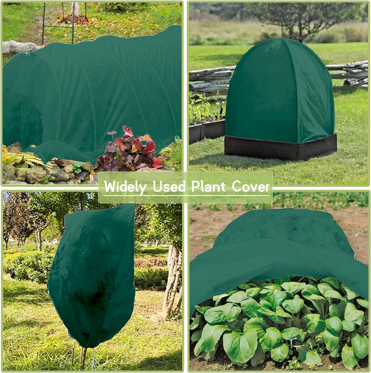Plant Covers Freeze Protection, 10 FT x 30 FT Frost Cloth Plant Freeze Protection Cover, Garden Fabric Floating Row Cover for Winter, Summer Overheat Prevention and Insects Barrier for Outdoor Plants