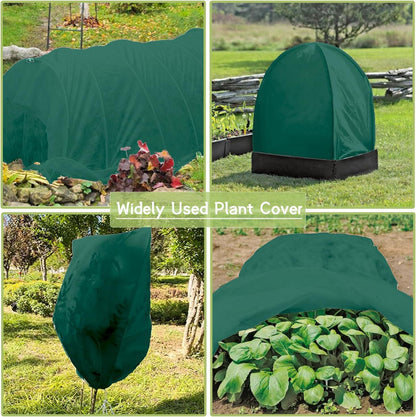 Plant Covers Freeze Protection, 10 FT x 30 FT Frost Cloth Plant Freeze Protection Cover, Garden Fabric Floating Row Cover for Winter, Summer Overheat Prevention and Insects Barrier for Outdoor Plants