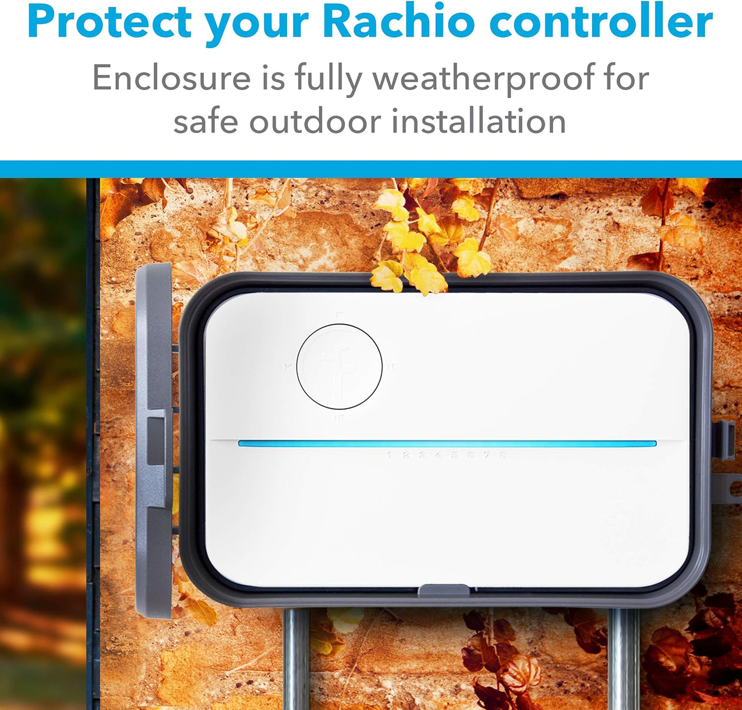 Smart Sprinkler Controller Weatherproof Outdoor Enclosure