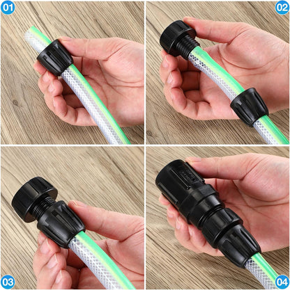 8 Pcs 25 PSI Drip Irrigation Pressure Regulator Adapter Kit