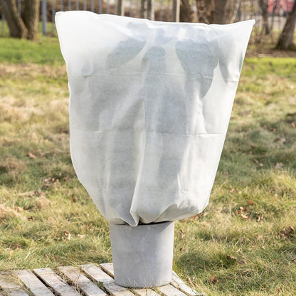 OwnGrown Plant Covers for Winter Protection : 2 Winter Plant Protection Cover for Garden Plants – 39x31in Translucent Plant Freeze Protection Cover – Plant Protection from Frost Frost Protection