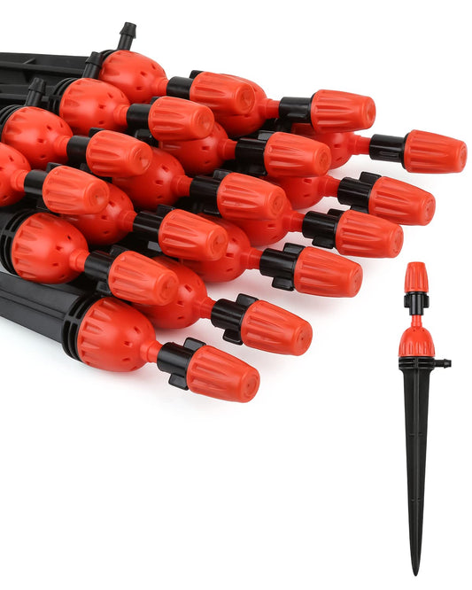 25pcs 1/4" Drip Irrigation Emitters for Garden Drip Irrigation System
