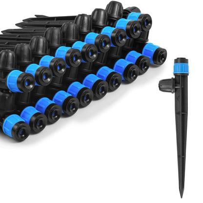 25pcs 1/4" Drip Irrigation Emitters for Garden Drip Irrigation System