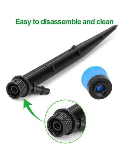25pcs 1/4" Drip Irrigation Emitters for Garden Drip Irrigation System