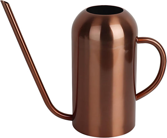 Watering Can Indoor Outdoor Plants, 50oz/1500ml Garden Long Spout Watering Cans, Stainless Steel Plants Watering Can Pot for Indoor House Plants Bonsai Flower Decorative