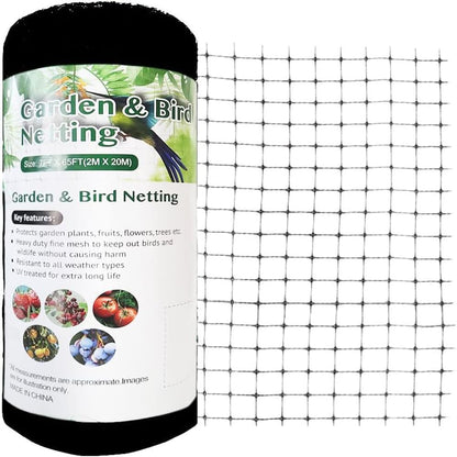 Bird Netting for Garden Protection, 7X100 FT Deer Fence Netting