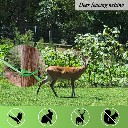 Bird Netting for Garden Protection, 7X100 FT Deer Fence Netting