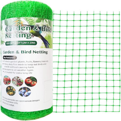 Bird Netting for Garden Protection, 7X100 FT Deer Fence Netting