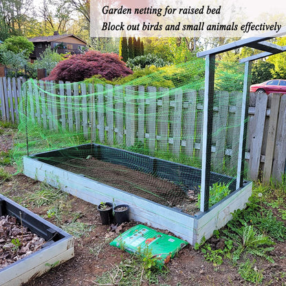 Bird Netting for Garden Protection, 7X100 FT Deer Fence Netting