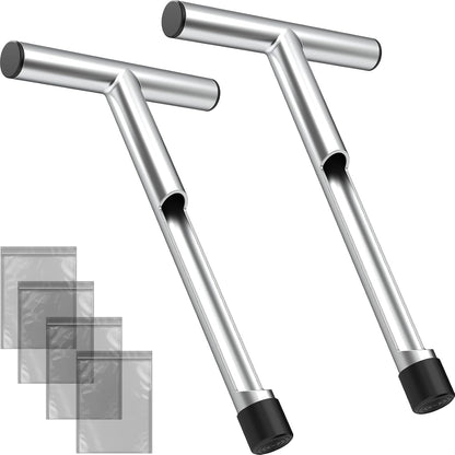 12 Inch Stainless Steel Soil Sampler Probe T-Style Handle