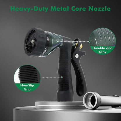 Garden Hose Nozzle Heavy Duty, Hose Spray Nozzle for Garden Hose
